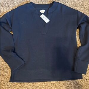 L.L. Bean Women's Navy Sweatshirt